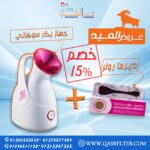 Mini portable multi-function nano facial steamer +Derma Roller 540