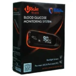 جهاز مراقبة نسبة الجلوكوز في الدم URIGHT T-2345 Tango + 50 شريط اختبار نسبة الجلوكوز في الدم