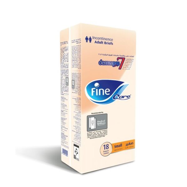 FINE CARE ADULT BRIEFS SMALL 18pcs