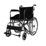 كرسى متحرك طبى لوكس يتحمل وزن 120 كيلو - Luxury medical wheelchair that can support up to 120 kg