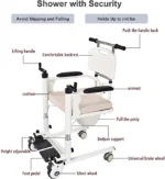 كرسى رفع ونقل كهربائى للاستخدام كتواليت وحمام كرسى نقل - Electric lifting and transfer chair for use in toilets and bathrooms, transfer chair - Image 3