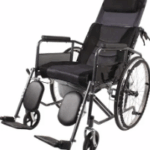 كرسى تواليت يفرد سرير - A toilet chair unfolds into a bed