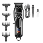 Professional VGR V-298 Hair Clipper & Trimmer for Men – Sharp Blades, Powerful Battery, Corded & Cordless Use - Image 2