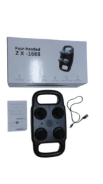 جهاز مساج كهربائي رباعي الرؤوس موديل ZX-1688– ZX-1688 Four-Headed Electric Body Massager