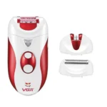 VGR 3-in-1 Rechargeable Epilator & Shaver – ماكينة إزالة الشعر في جي آر 3×1 قابلة للشحن (موديل V-702) - Image 2