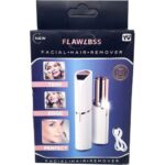 جهاز إزالة شعر الوجه Flawless كهربائي بتقنية 18K Gold للتشذيب الدقيق واللمسة النهائية الناعمة – Flawless 18K Gold Electric Facial Hair Remover for Precision Trimming & Smooth Finish