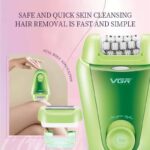 ماكينة إزالة الشعر VGR Voyager V-758 للسيدات | VGR Voyager V-758 Women Epilator - Image 8