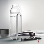 زجاجة ماء مع منظم حبوب وفيتامينات | Pill & Vitamin Organizer Water Bottle - Image 4