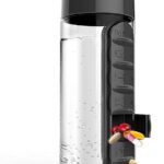زجاجة ماء مع منظم حبوب وفيتامينات | Pill & Vitamin Organizer Water Bottle
