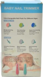 ⁦مبرد أظافر الأطفال الآمن والهادئ – Safe & Quiet Baby Nail Trimmer⁩ - الصورة ⁦3⁩