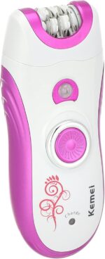 ماكينة إزالة الشعر Kemei 3×1 للسيدات – KM-3026 | Kemei 3-in-1 Ladies Hair Removal System – KM-3026 - Image 4