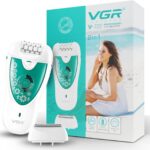 ماكينة إزالة الشعر الاحترافية 2 في 1 من VGR – V-722 | VGR V-722 2-in-1 Epilator