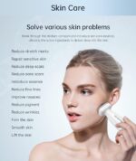 جهاز ديرما ستامب Bioneedle بإبر دقيقة قابلة للتعديل للعناية بالبشرة وتحفيز نمو الشعر – Bioneedle Adjustable Microneedling Derma Stamp for Skin Care & Hair Growth (120 Needles) - Image 6