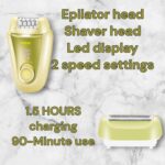 ماكينة إزالة الشعر VGR Voyager V-758 للسيدات | VGR Voyager V-758 Women Epilator - Image 7