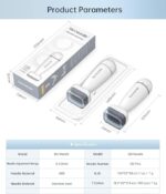 جهاز ديرما ستامب Bioneedle بإبر دقيقة قابلة للتعديل للعناية بالبشرة وتحفيز نمو الشعر – Bioneedle Adjustable Microneedling Derma Stamp for Skin Care & Hair Growth (120 Needles) - Image 5