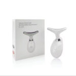 جهاز تدليك وشد الرقبة والوجه بتقنية EMS والحرارة مع إضاءة LED EMS Heated LED Neck & Face Lifting Massager