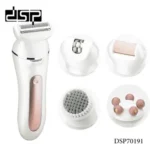 ماكينة إزالة الشعر الكهربائية 5×1 للنساء من DSP – DSP 5-in-1 Electric Epilator for Women - Image 2