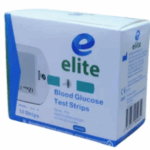 شرائط قياس السكر إيليت (Elite) – 50 شريط لقياس دقيق لمستوى السكر في الدم