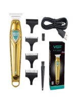 VGR Professional Golden Trimmer: Powerful Motor and Sleek Design for a Precise and Perfect Shave - Image 2