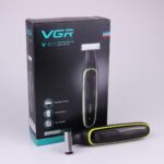 VGR V-017 Professional Cordless Trimmer: Sharp Stainless Steel Blades & Sleek Design for a Perfect Shave.
