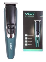 ​VGR V-176 Professional Hair Trimmer: 120-Minute Cordless Performance with High-Precision Stainless Steel Blades.
