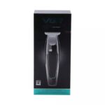 VGR V-030 Professional Hair Trimmer: Sharp Steel Blade, Patented Powerful Motor, and Sleek Silver Design for Dry Use.