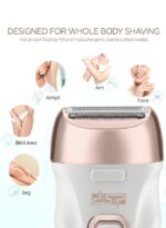 ماكينة إزالة الشعر النسائية 3×1 من DSP مع الحلاقة والتقشير – DSP 3-in-1 Ladies Hair Removal, Shaving & Dermabrasion Grooming Kit - Image 3