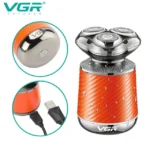 طقم حلاقة VGR V-391 المتكامل (3 في 1): حلاقة ذقن، تنظيف بشرة، وتشذيب دقيق | VGR V-391 Professional 3-in-1 Grooming Kit - Image 3
