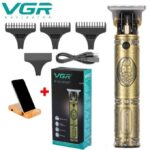 ماكينة VGR V-085 الذهبية: احترافية التحديد والرسم | VGR V-085 Professional T-Blade Trimmer