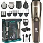 ماكينة حلاقة VGR V-107 الاحترافية 11 في 1 للعناية الشاملة | VGR V-107 Professional 11-in-1 Grooming Kit & Body Trimmer