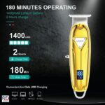 ⁦ماكينة VGR V-062 الاحترافية - شاشة LED وتشغيل 180 دقيقة | VGR V-062 Trimmer - LED Display & 180-Min Runtime⁩ - الصورة ⁦2⁩
