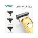 ماكينة حلاقة VGR V-071 الذهبية للتحديد الدقيق | VGR V-071 Professional Gold Cordless Hair Trimmer - Image 3