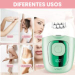 ماكينة إزالة الشعر النسائية VGR V-760 الاحترافية: نظام 18 ملقاط، سرعتان تيربو، بطارية ليثيوم وشاشة رقمية LED | VGR V-760 Professional Lady Epilator with 18 Tweezers System - Image 5