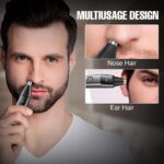 ⁦VGR V-603: ماكينة تشذيب الأنف والجسم الذكية (IPX5)⁩ - الصورة ⁦7⁩