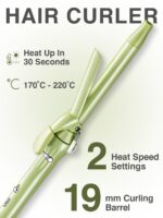 ⁦مكواة تجعيد الشعر الاحترافية VGR V-565 بقطر 19 ملم وحرارة تصل إلى 220 درجة مئوية | VGR V-565 Professional Hair Curler - 19mm Barrel & Max 220°C⁩ - الصورة ⁦3⁩