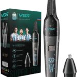 VGR V-603: ماكينة تشذيب الأنف والجسم الذكية (IPX5)