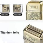 ماكينة حلاقة VGR V-336: تنعيم احترافي بتصميم كلاسيكي ونظام حلاقة مزدوج | VGR V-336: Professional Foil Shaver with Classic Design & Dual Shaving System - Image 4