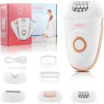ماكينة حلاقة VGR V-739 النسائية 3 في 1: إزالة شعر متكاملة، مقاومة للماء IPX4، وإضاءة LED ذكية | VGR V-739 3-in-1 Professional Lady Epilator & Shaver