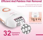 ماكينة حلاقة VGR V-739 النسائية 3 في 1: إزالة شعر متكاملة، مقاومة للماء IPX4، وإضاءة LED ذكية | VGR V-739 3-in-1 Professional Lady Epilator & Shaver - Image 5