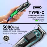 ⁦ماكينة حلاقة وتشذيب احترافية VGR VL-075 – Professional Hair Trimmer (Limited Edition)⁩ - الصورة ⁦6⁩
