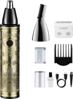 ماكينة حلاقة VGR V-620 الاحترافية (3 في 1): طقم متكامل لتشذيب الأنف، الأذن، وتحديد اللحية بتصميم كلاسيكي | VGR V-620 Professional 3-in-1 Nose & Hair Trimmer - Image 9