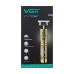 ماكينة حلاقة وتشذيب احترافية VGR Voyager V-091 – شفرة T حادة، تصميم فاخر، أداء قوي