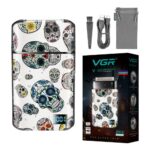 ⁦ماكينة تنعيم اللحية VGR V-369 الاحترافية: مقاومة للماء IPX6 بتصميم عصري وشاشة LED للحلاقة الرطبة والجافة.⁩ - الصورة ⁦2⁩