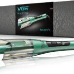 ماكينة تجعيد الشعر الأوتوماتيكية الاحترافية VGR V-583 بأسطوانة سيراميك وتحكم ذكي في الحرارة والاتجاه
