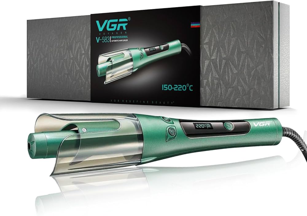 WhatsApp Image 2026-02-12 at 6.05.57 PM ماكينة تجعيد الشعر الأوتوماتيكية الاحترافية VGR V-583 بأسطوانة سيراميك وتحكم ذكي في الحرارة والاتجاه - الصورة 1