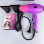 ⁦مجفف شعر احترافي VGR V-461 بقوة 2400 واط – 3 درجات حرارة، إعدادين سرعة، لقطة هواء بارد، حماية من السخونة الزائدة وفوهات احترافية قابلة للفصل⁩ - الصورة ⁦2⁩