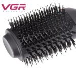 فرشاة تصفيف وتجفيف الشعر VGR V-416 الاحترافية (Hot Air Brush): قوة 1000 واط مع إعدادات حرارة متعددة لتجفيف وتنعيم الشعر بلمسة واحدة | VGR V-416 Professional Hot Air Brush for Drying and Curling - Image 5