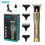 ⁦ماكينة VGR V-081 الملكية للتحديد والرسم | VGR V-081 Professional Golden Trimmer⁩ - الصورة ⁦4⁩