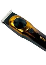ماكينة تشذيب VGR V-966 الاحترافية بشاشة LCD وتصميم ذهبي ملكي | VGR V-966 Professional Hair Trimmer with LCD Display - Image 5