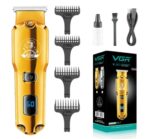 ماكينة حلاقة VGR V-927 الاحترافية المقاومة للماء (IPX7) مع شاشة LED وشحن USB | VGR V-927 Professional Hair Trimmer - IPX7 Waterproof with LED Display & USB Charging